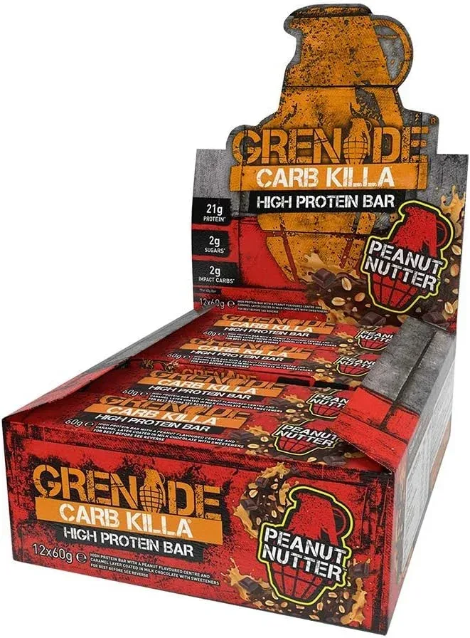 Las mejores barritas proteicas: Grenade Carb