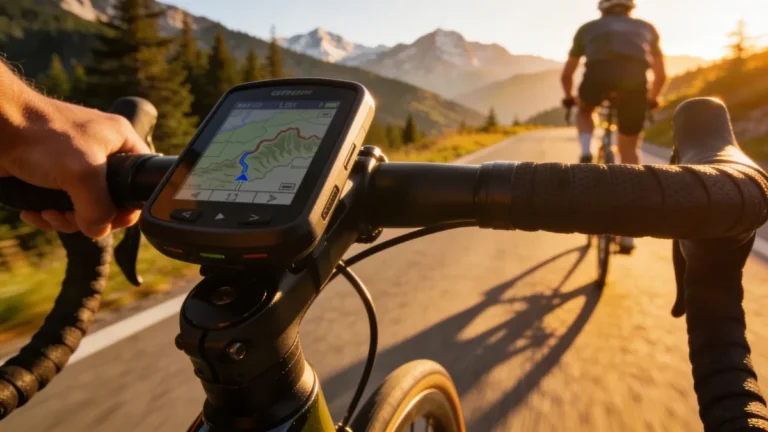 Garmin Edge 840 ciclocomputador GPS montado en manillar de bicicleta