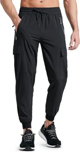 Libin Pantalones de Trekking Hombre Ligero