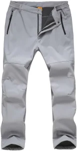 Pantalones de senderismo para hombre, impermeables