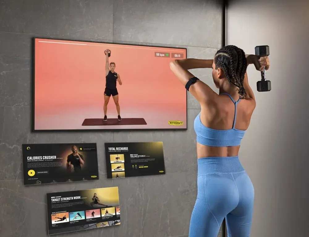 La nueva app fitness de los televisores inteligentes Samsung para hacer ejercicio en casa
