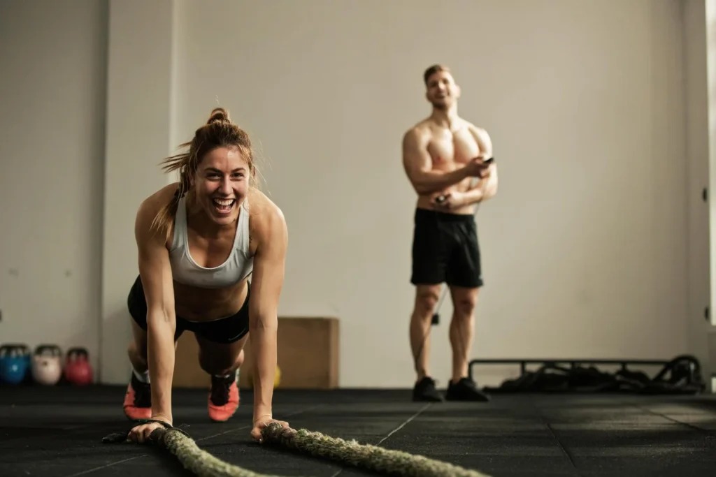 Crossfit para bajar de peso aumentando resistencia