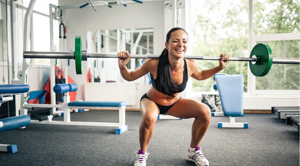 Mejor ejercicio para cuádriceps realizando sentadillas