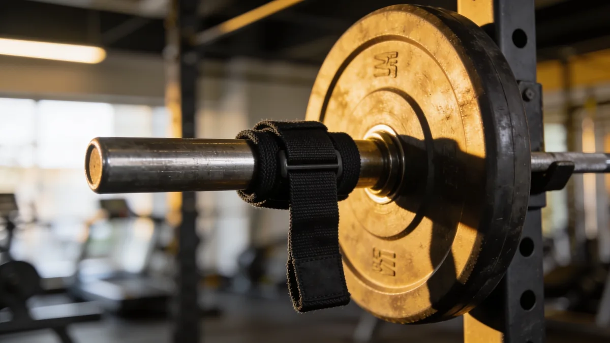 Fitgriff Straps Gym de algodon para levantamiento de pesas enganchadas a una barra