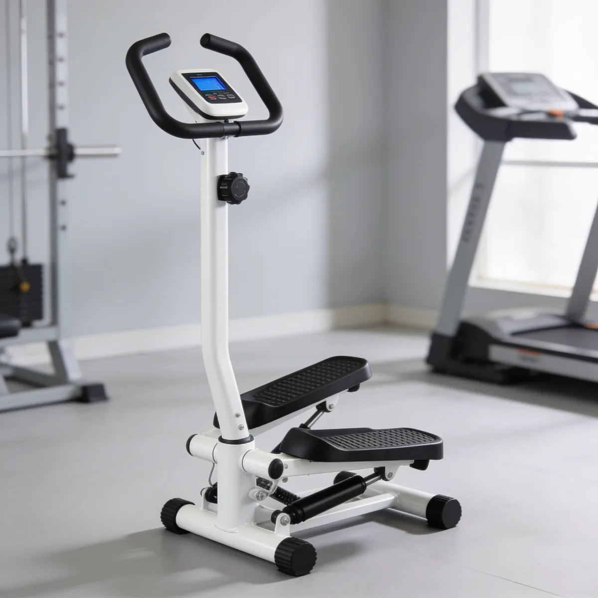 Mobiclinic Step-Pro con manillar para ejercicio en casa