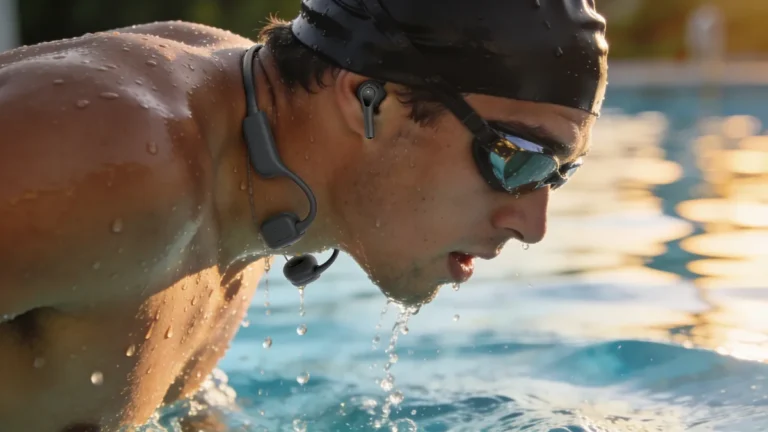 SHOKZ OpenSwim Pro, auriculares deportivos de conduccion osea para nadar