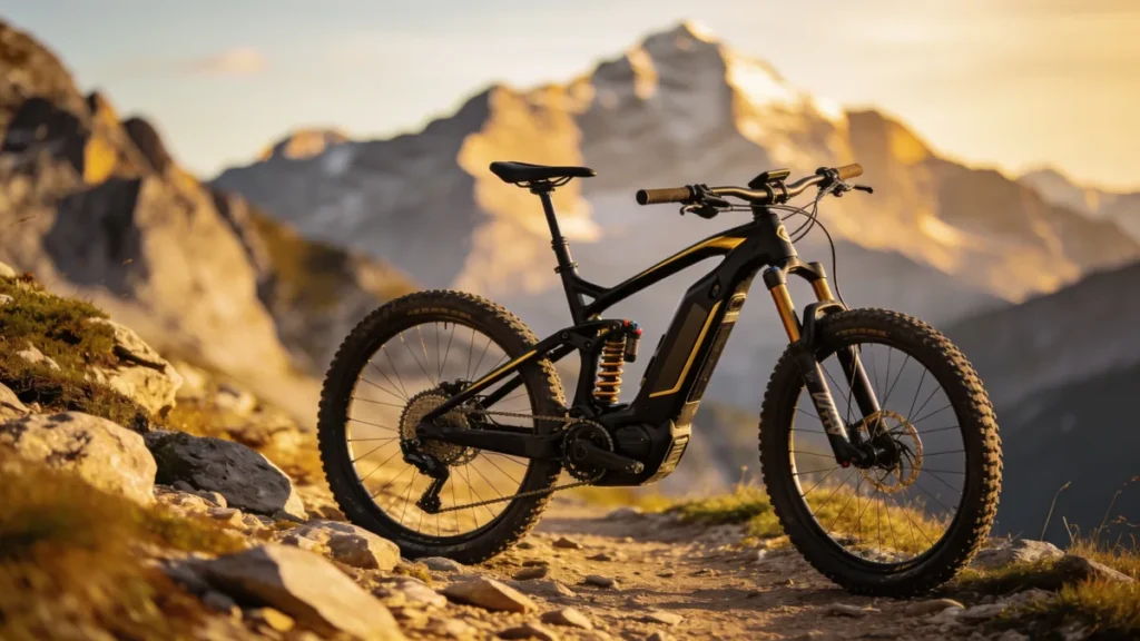 Specialized Turbo Levo R Expert Carbon 2026, la bicicleta de montaña eléctrica de la generación actual, en un sendero de montaña