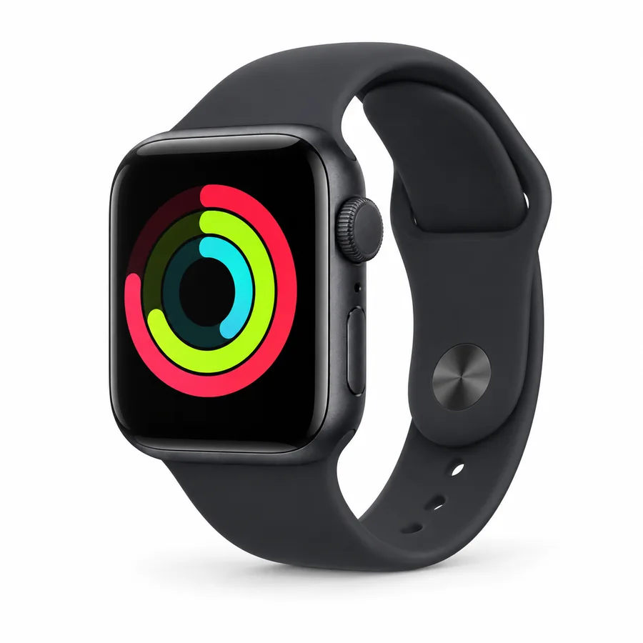 Apple Watch SE 3 GPS cuarenta milímetros medianoche recreación IA