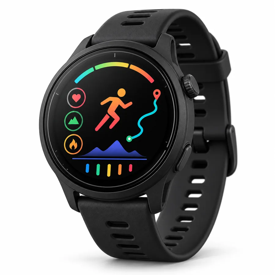 COROS PACE 3 reloj GPS deportivo negro recreación IA