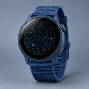 COROS Pace Pro azul reloj GPS recreación IA
