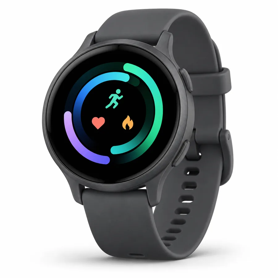 Garmin vívoactive 6 reloj deportivo gris recreación IA