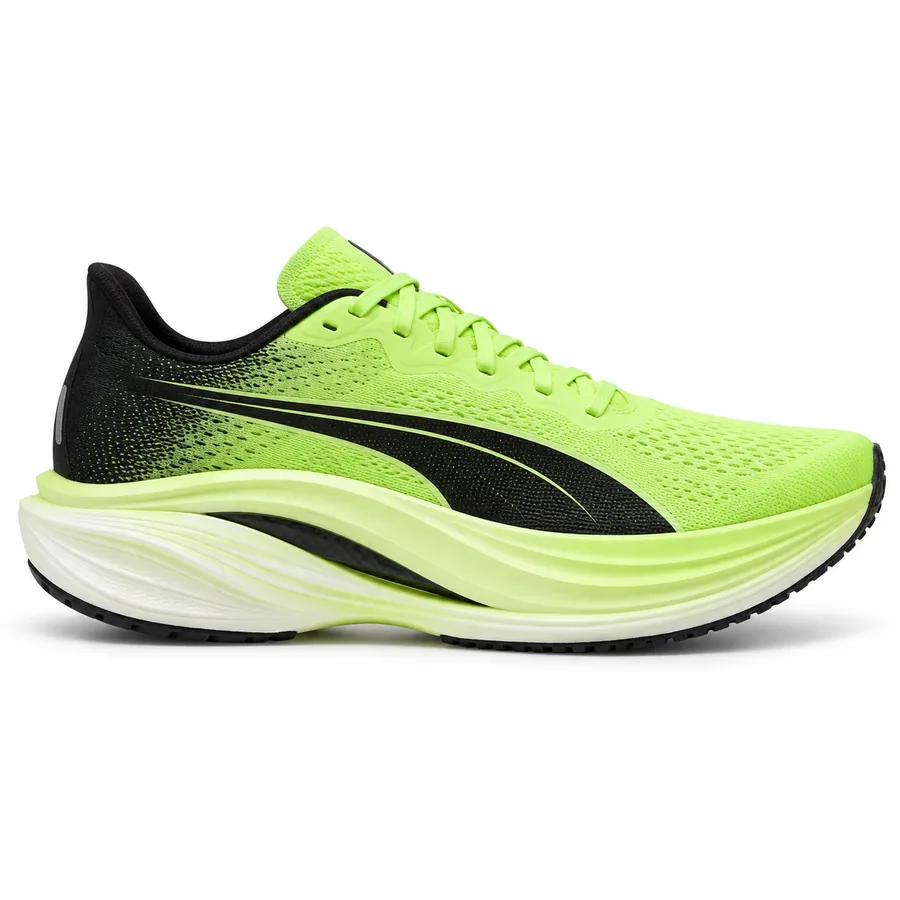 PUMA Deviate NITRO 4 zapatilla de running verde recreación IA