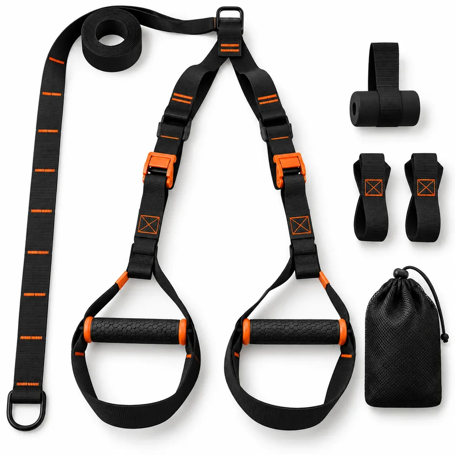 THYSOL Xtreme Straps entrenamiento en suspensión recreación IA