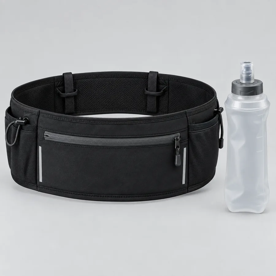 Viva Terma cinturón running con soft flask 500 ml recreación IA