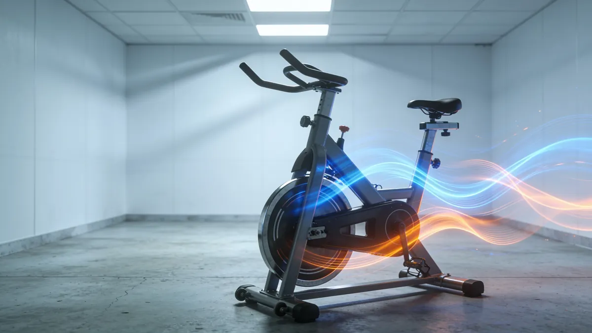 Bicicleta genérica ilustrativa sobre bicarbonato sódico y HIIT en ciclistas