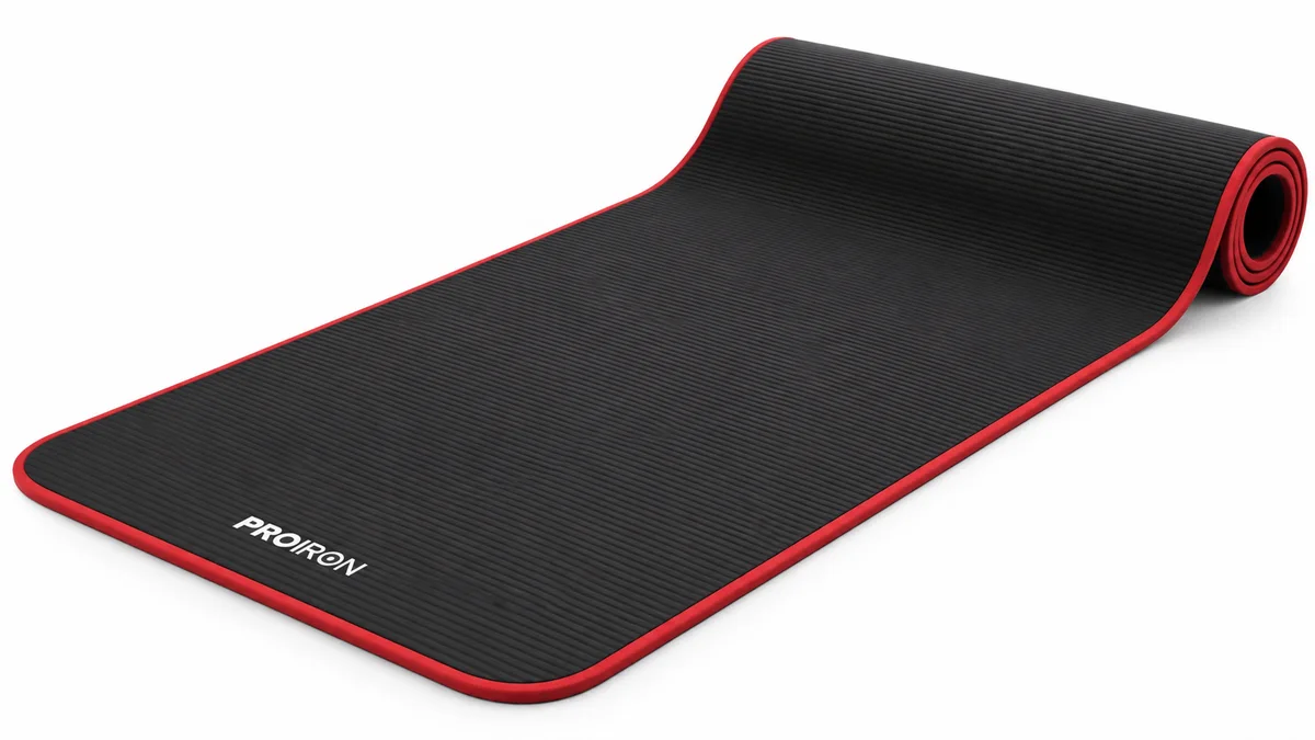 PROIRON NBR 10 mm negro esterilla de fitness recreación IA